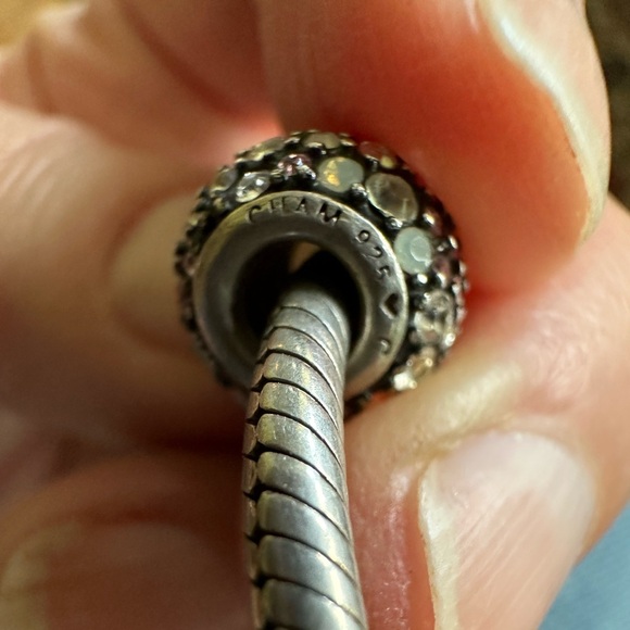 Chamilia 925 silver Charm Bracelet with 11 charms and original box - Picture 4 of 5